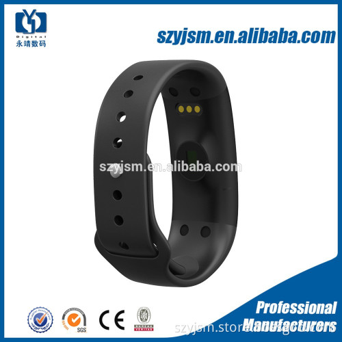 Shenzhen DA14580 0.66 Inch OLED Display IPX7 bluetooth 4.0 fitness tracker smart bracelet health sleep monitoring